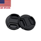 55mm X 6pcs Plastic Snap-on Front Lens Cap Cover For Canon Nikon Slr Dslr Camera