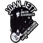 Joan Jett   The Blackhearts Bad Reputation Embroidered Patch Iron sew On New