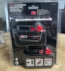 2 Pcs 18v Milwaukee 48-11-1860 6 0 Ah Batteries M18 Xc18 48-11-1860 New In Pack