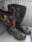 Hunthor Hunting Boots For Men  Waterproof Insulated 7mm Neoprene Rubber Boots 10