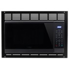 High Pointe Black Microwave   0 9 Cu  Ft    6 Cook Modes   Child Lock