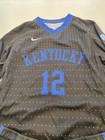 Game Worn Used Kentucky Wildcats Soccer Kit Jersey Medium Nike Shorts  12