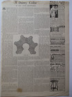 Vtg  1916 Cream Of Wheat Magazine Ad  children  poster Hanger  Il  By Ed Brewer