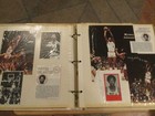 Chicago Bulls 77-79 Lakers  Jazz  Knicks Autograph Scrapbook Collection