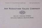 1930 Lamson Goodnow Air Reduction Sales Co Boston Ma Ephemera L437g