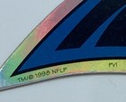 1998 Nfl Team Logo Vending Machine Sticker Branded Raiders Rams Bucs Vtg Lot 10