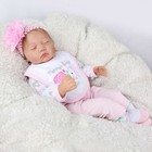 22   Reborn Newborn Dolls Silicone Vinyl Lifelike Baby Realistic Girl Doll Gift