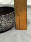 104g 925 Silver Thai Burmese Siam Repousse Offering Bowl Hindu Goddess Deity