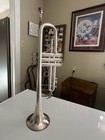 1980 Bach Stradivarius Model 37 Bb Trumpet Silver Plated 3 Piston Valves Case