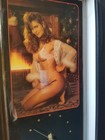 Vintage Snap On Tools Christmas Pinup Girl Lingerie Bikini Wall Clock 1980 Works