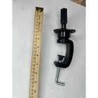 Mannequin Head Table Clamp Holder Black Wig Styling Training Stand C-clamp Mount