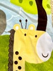 Little Miracles Green Giraffe Animal Baby Blanket - Elephant Lovey Security Soft