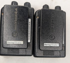  2  Motorola Minitor V  5  Stored Voice Pagers   Charger -- Tested W  Batteries