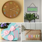   1 Inch-168 Pcs Small Unfinished Wooden Letters And Wooden Numbers  