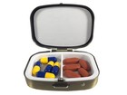 Vintage Brass Small Pill Box Medication Organizer For Pocket Or Purse- 2 Section