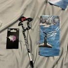 Sea World Whale Tail Necklace  Dolphin Pin 1 Shark Shirt Pin New