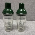 Buchanan s Scotland La Familia Scotch Whisky Heavy Cocktail Shaker 14oz Lot Of 2