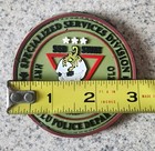 Honolulu Police Department Hpd Ssd Swat Pvc  Rubber Patch Hook loop Backing