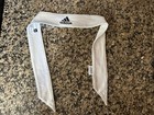 White Adidas Tennis Nadal Style Training Gym Workout Running Headband