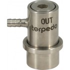 Stainless Steel Ball Lock Beverage Out Keg Coupler Barbed Connectors Beer Wine