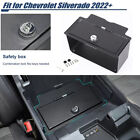   lockable Console Armrest Vault Safe Box For Chevrolet Silverado 22  Accessories