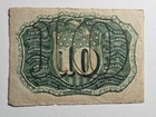 1863 - 10 Cent Fractional Currency - Second Issue - United States