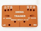 New Pro Golf Swing Trainer Aid  Weighted Alignment Blue Brick Indoor outdoor