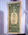 Us  1 One Dollar Bill Federal Reserve Note Small Size Circulated     boobs