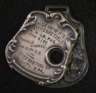 Huebener s Lititz Bretzel Co   pretzels  Of Lititz  Pa Cigar Cutter   Watch Fob