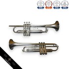 Vintage Frank Holton 1925 Sp Silver Trumpet Excellent Condition Durable Music I