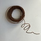 1 Roll Coil Rusty Wire Tin Twisted 20 Ga Gauge   15ft Primitive Craft Supplies