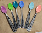 Vtg 6 Pc Stainless Baby Spoons Gerber Munchkin 80 s The First Year Silicone Bowl