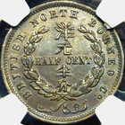    Cent 1907 H Heaton   Sons                North Borneo  british Malaysia  Au58 Bn Ngc  