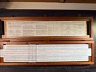 Blundell Harling F5100 Radiation Slide Rule With Wood Case