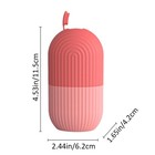 2pcs Silicone Facial Ice Roller Molds  Black pink Reusable Ice Contour Tools