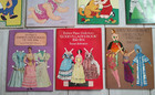 18 Lot Vintage Uncut Paper Doll Books Barbie Golden Whitman Baseball Big Bird