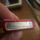 Zippo El Diablo Candy Apple Red Dec  2007 