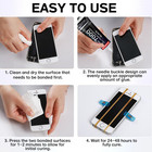 Black T7000 Glue Cell Phone Adhesive  25ml X2 Strong Waterproof Craft Repair