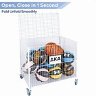 Aka Multi Sports Ball Storage   Basketball  Football  Bat tennsi Equipment  cart