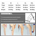 2 Knee Brace Sleeve Compression Support Sport Gym Joint Pain Arthritis Relief