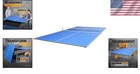 Table Tennis Conversion Top With Foam Padding Net Set For Billiard   Pool