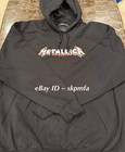 Metallica Denver Hoodie Xlarge Night 2 M72 Tour      Official Merch      6-29-2025