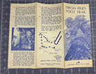 Pair Of Vintage Hartwick Pines State Park Brochures W  Map - Grayling  Michigan