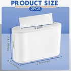    New Multifold Paper Towel Dispenser  white    For Bathroom  Kitchen   