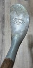 Antique Vintage Nelson Bros  Aluminum Mallet Hickory Wood Shaft Golf Club Putter