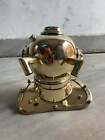 6 Inches Scuba Divers Nautical Handmade Brass   Copper Mini Diving Helmet Style 