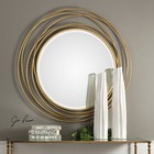 Uttermost 09348 Whirlwind - 39 37 Inch Round Mirror