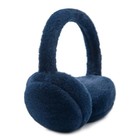 Kids Winter Earmuffs Baby Warm Ear Muff Girls Cute Furry Ear One Size A-navy