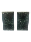Heavy Green Granite Bookends 6  High   Beautiful
