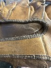 Vintage 1930s 1940s Higgins 1675 Leather Split Finger Baseball Glove Cowhide Usa